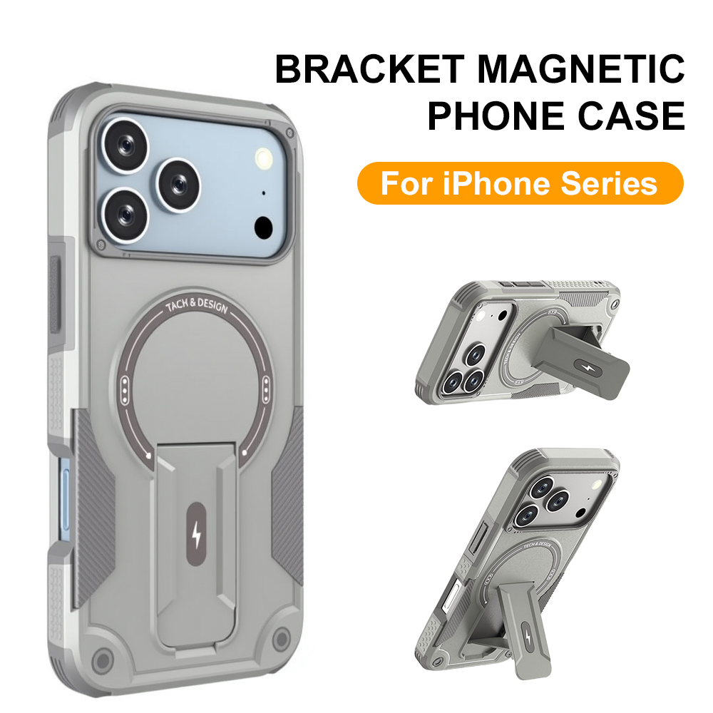 Ring Stand Case - غطاء حماية مغناطيسي مقاوم للصدمات لهواتف