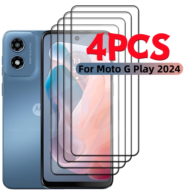Phone Cases Moto G - 4 قطعة غطاء كامل زجاجي لموتورولا