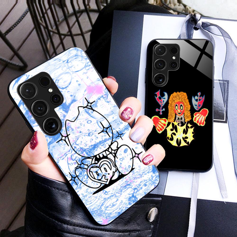 Phone Cases Exeter - غطاء حماية زجاجي لهاتف سامسونج جالاكسي