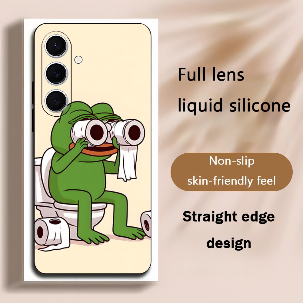 Phone Cases Samsung S25 - حزين بيبي الضفدع رسم حافظة هاتف