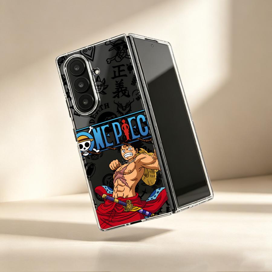 Phone Cases One Piece - غطاء هاتف شفاف ناعم لسامسونج جالاكسي