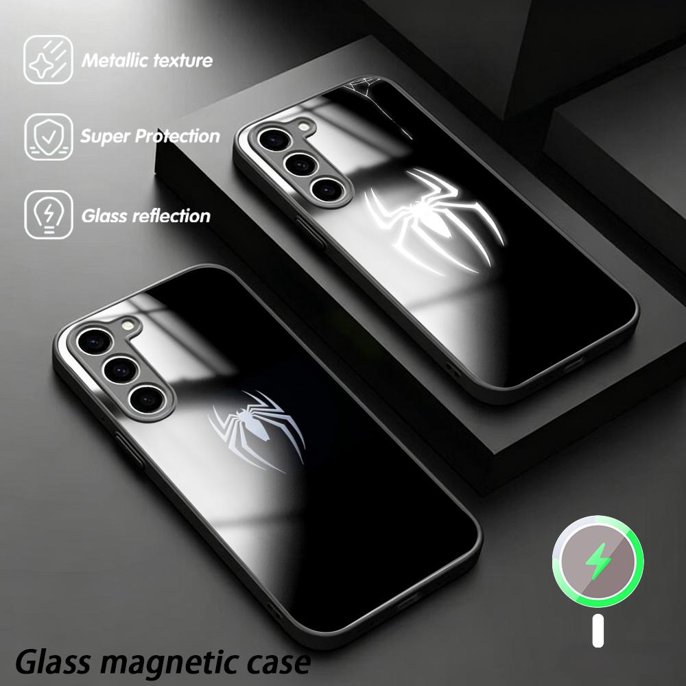 Phone Cases Samsung S25 - جراب هاتف سبايدر بتصميم عصري وقوي
