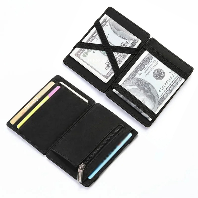 محفظة سحرية من الجلد الصناعي ل - مراجعة Card Holder Slim Case وسعره