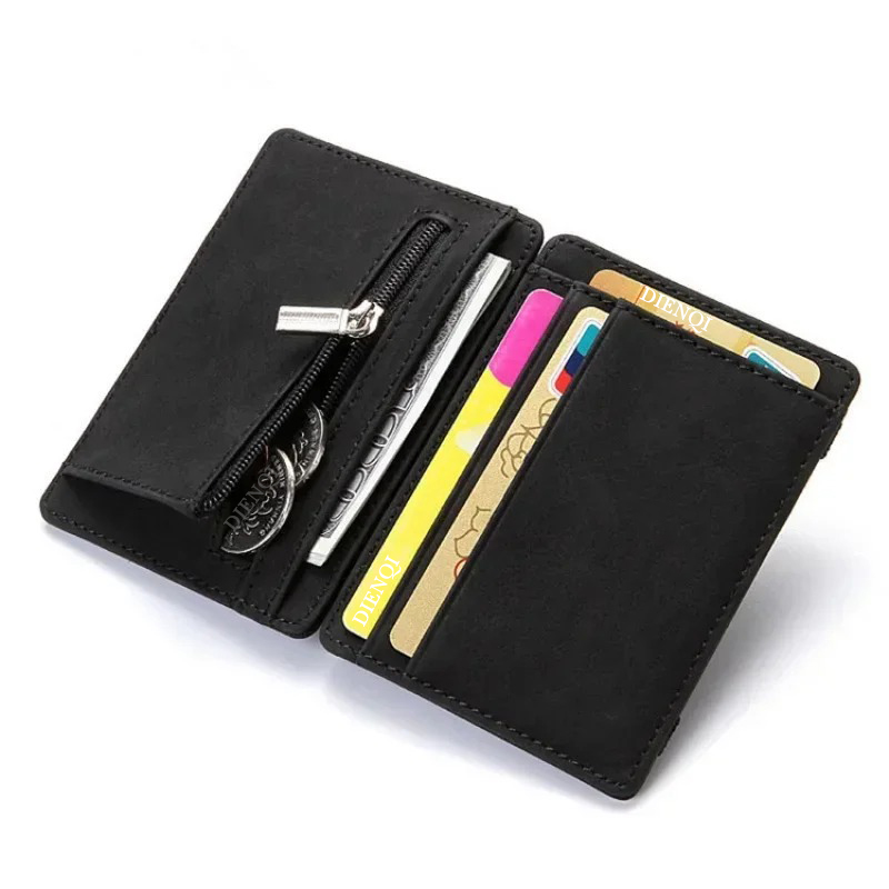 محفظة سحرية من الجلد الصناعي ل - مراجعة Card Holder Slim Case وسعره