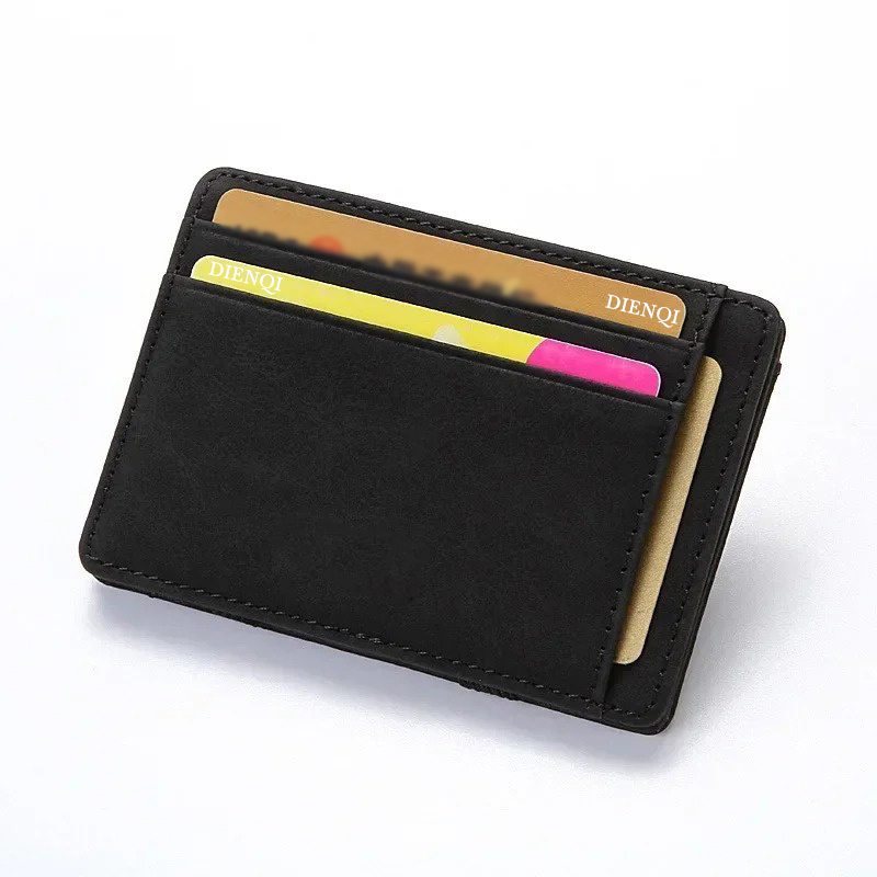 محفظة سحرية من الجلد الصناعي ل - مراجعة Card Holder Slim Case وسعره