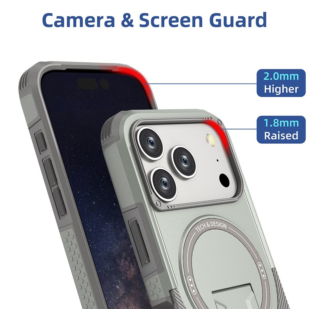 غطاء حماية مغناطيسي مقاوم للصد - مراجعة Ring Stand Case وسعره