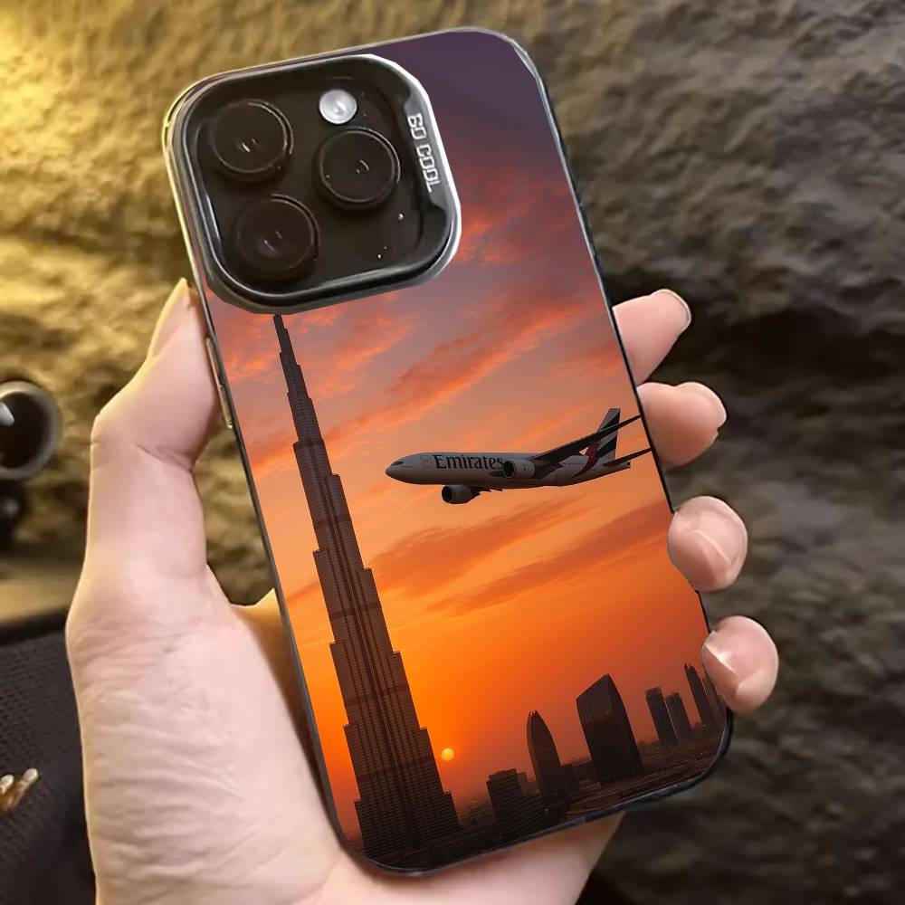 جراب هاتف بتصميم طائرة وبرج خل - مراجعة Phone Cases Dubai وسعره