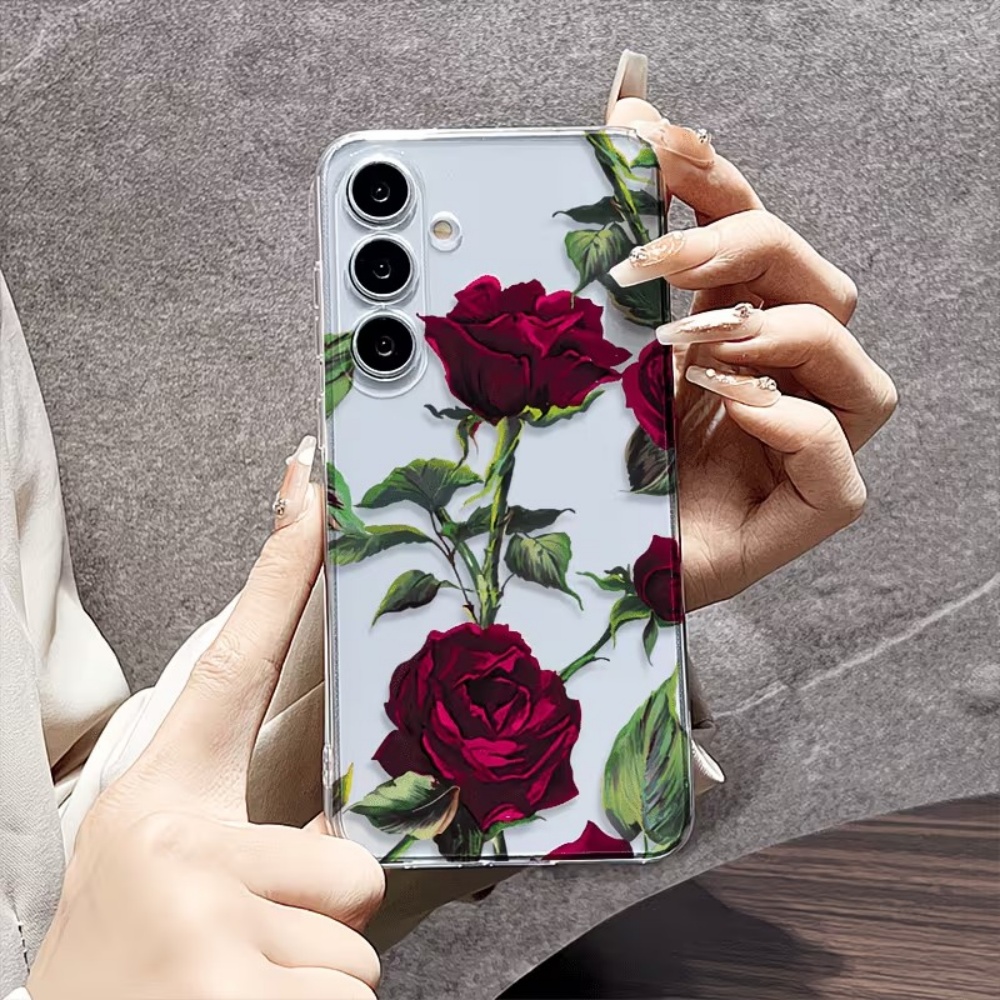 غطاء هاتف شفاف مقاوم للصدمات ب - مراجعة Phone Cases Red وسعره