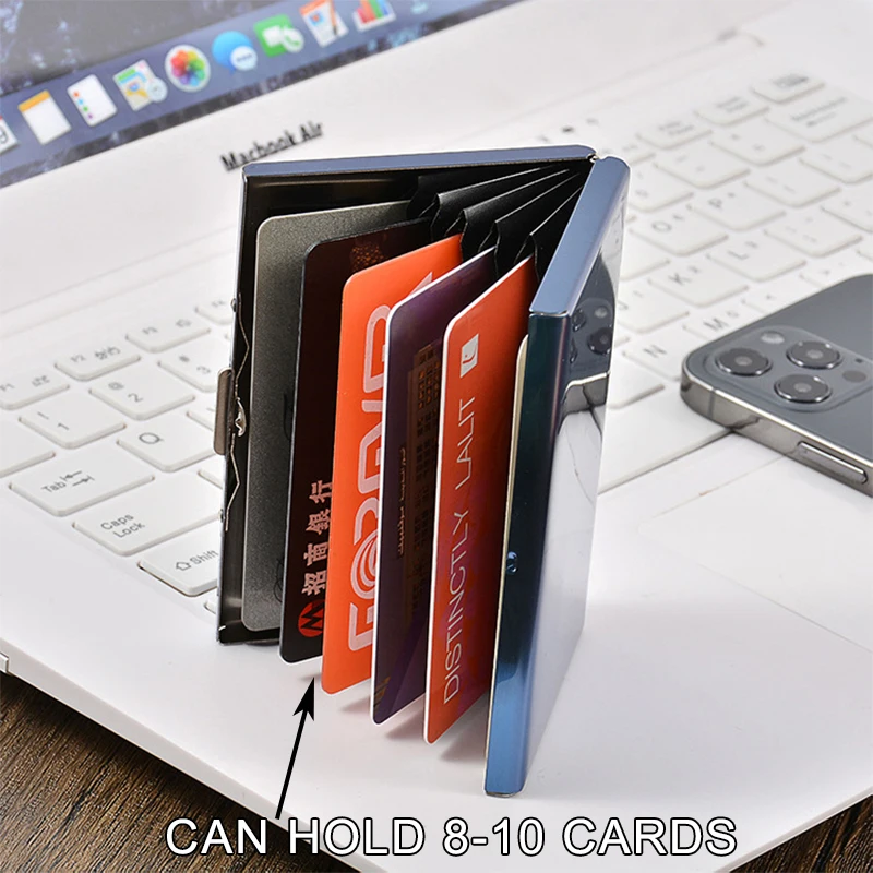 حافظة بطاقات أعمال بتقنية RFID - مراجعة Card Holder Slim Case وسعره