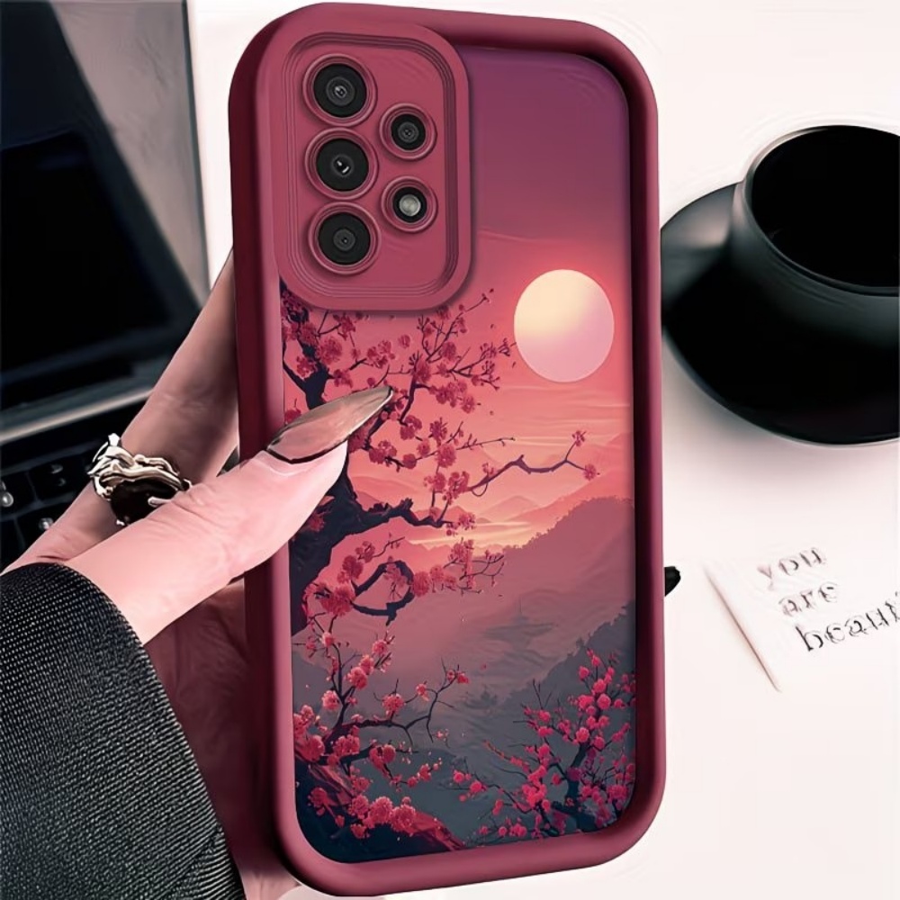 غطاء هاتف أحمر مضاد للسقوط بتص - مراجعة Phone Cases Red وسعره