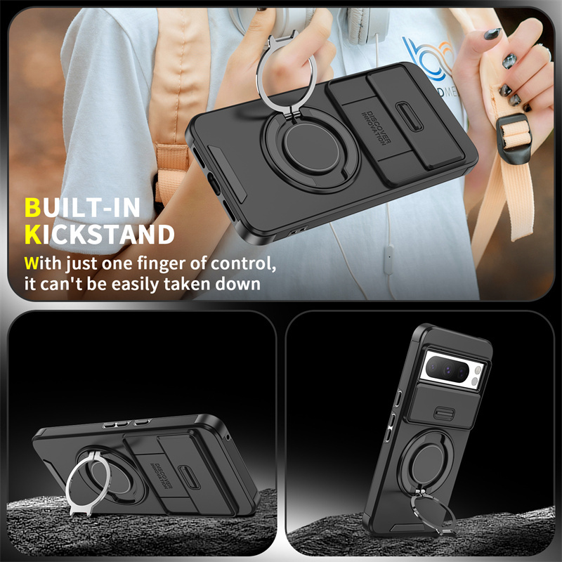 غطاء هاتف مقاوم للصدمات مع حلق - مراجعة Ring Stand Case وسعره