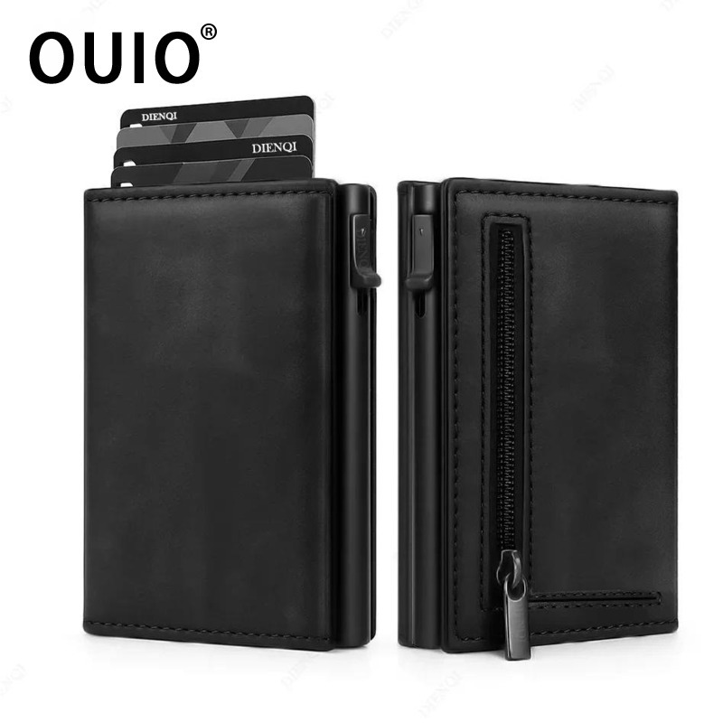 محفظة OUIO لحمل بطاقات الائتما - مراجعة Card Holder Slim Case وسعره