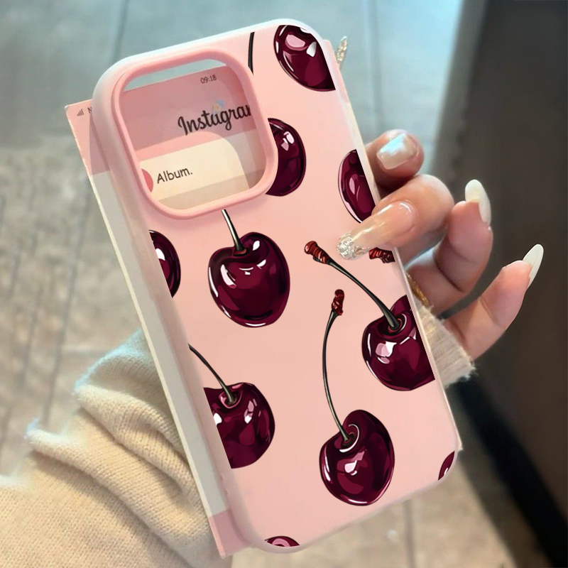 Red Cherry Jelly Phone Case Fo - مراجعة Phone Cases Red وسعره