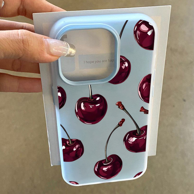 Red Cherry Jelly Phone Case Fo - مراجعة Phone Cases Red وسعره