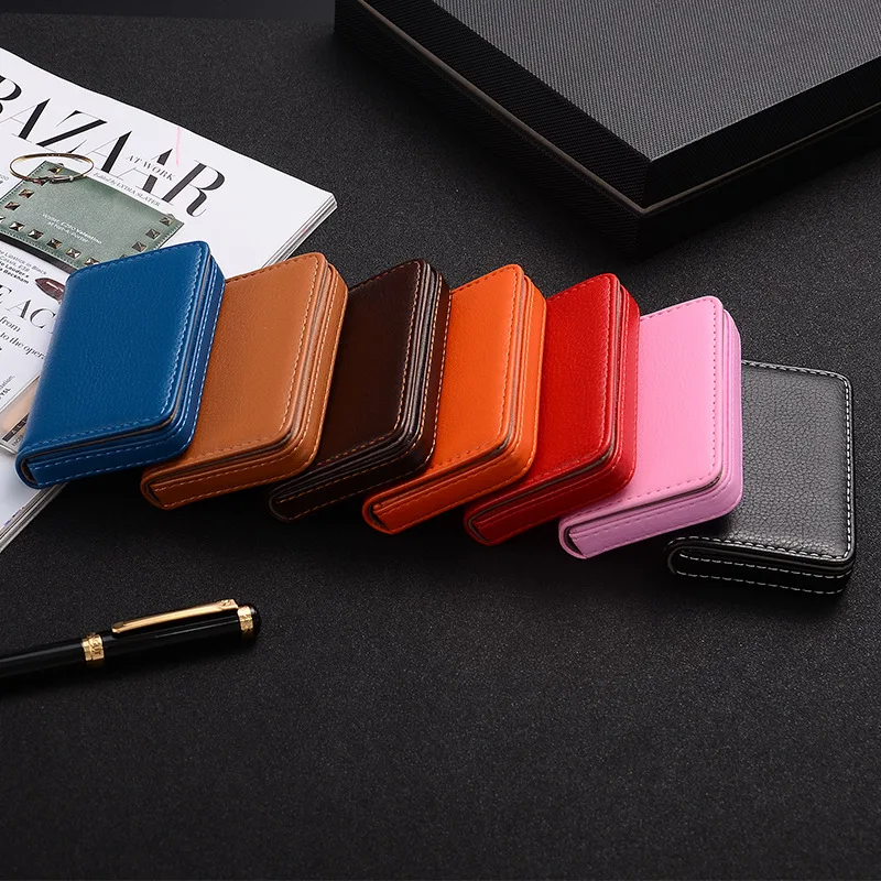 حافظة بطاقات عمل من الجلد الصن - مراجعة Card Holder Slim Case وسعره
