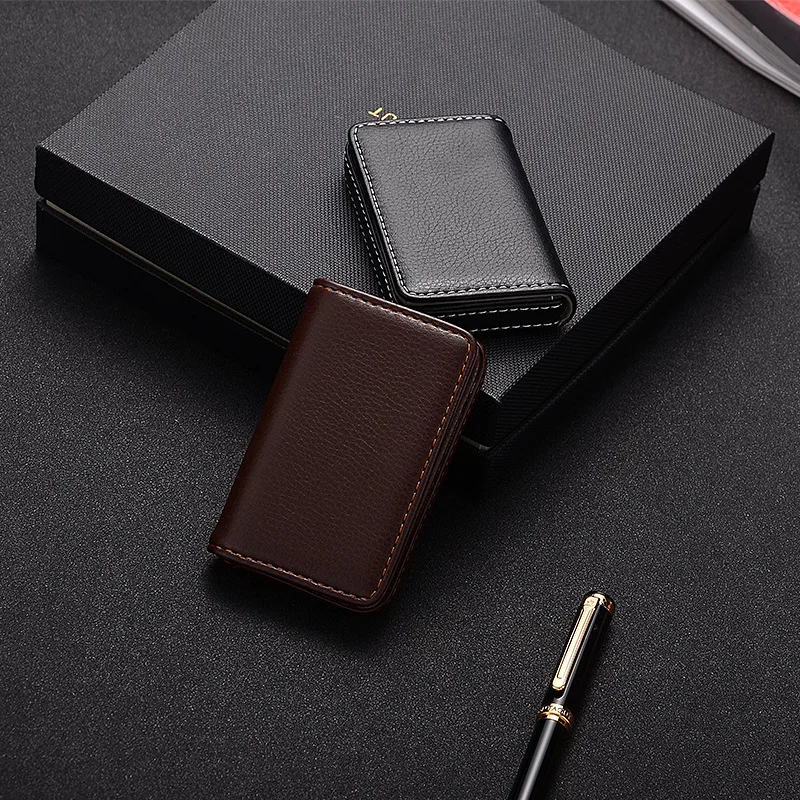 حافظة بطاقات عمل من الجلد الصن - مراجعة Card Holder Slim Case وسعره