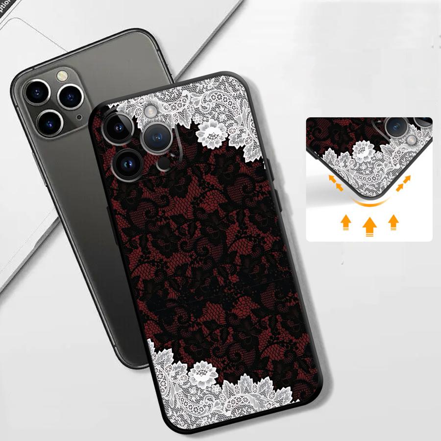 غطاء هاتف مثير من الدانتيل الأ - مراجعة Phone Cases Red وسعره