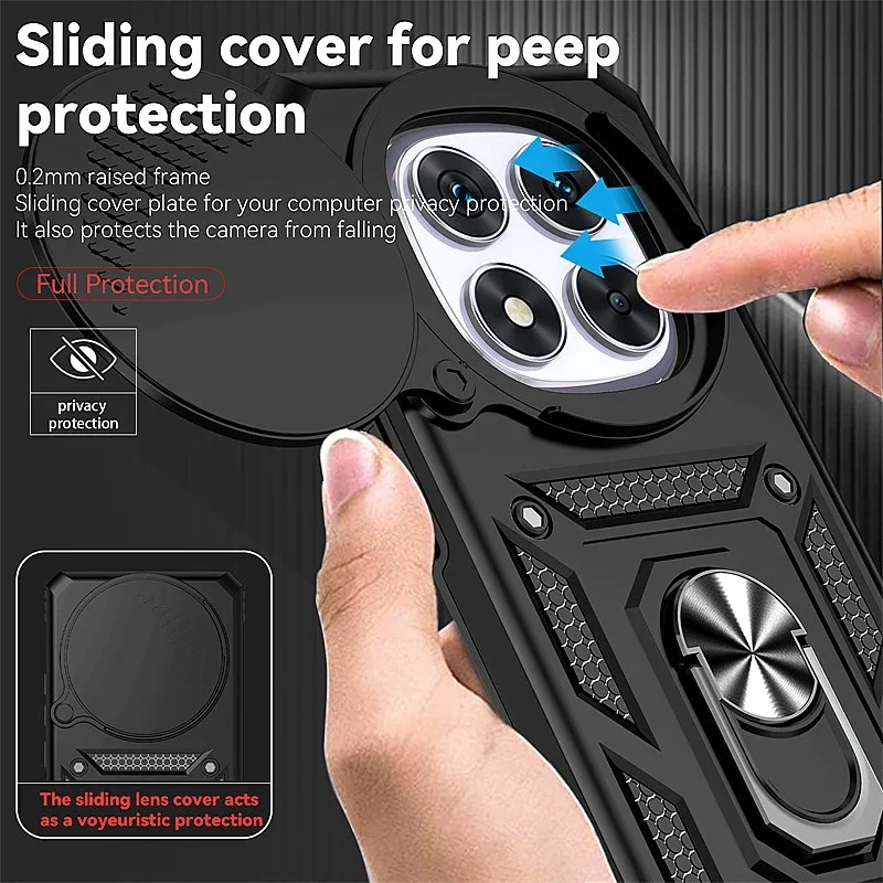 حافظة هاتف مدرعة مقاومة للصدما - مراجعة Ring Stand Case وسعره
