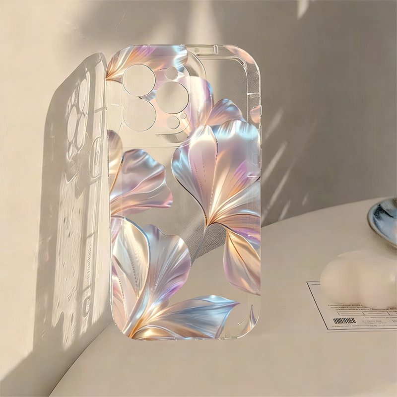 غطاء هاتف ملون بطباعة أوراق ال - مراجعة Phone Cases Red وسعره