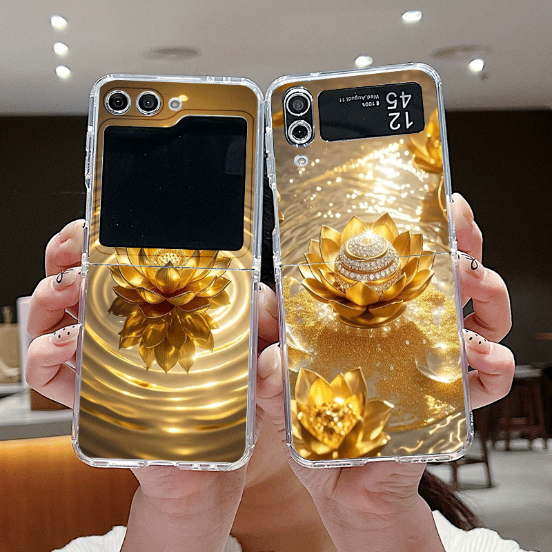 الإبداعية الذهبي لوتس زهرة نمط - مراجعة Phone Cases Z Fold 7 وسعره