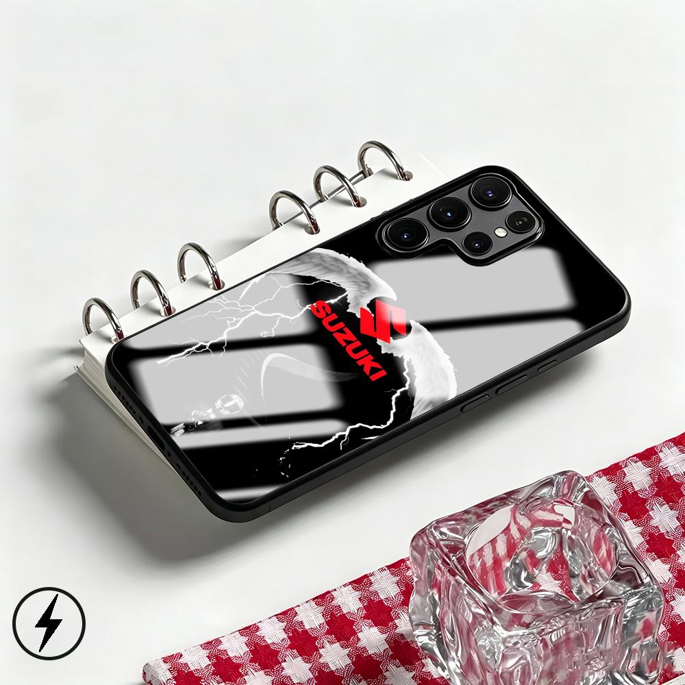 جراب هاتف زجاجي مغناطيسي بتصمي - مراجعة Phone Cases Samsung S25 وسعره
