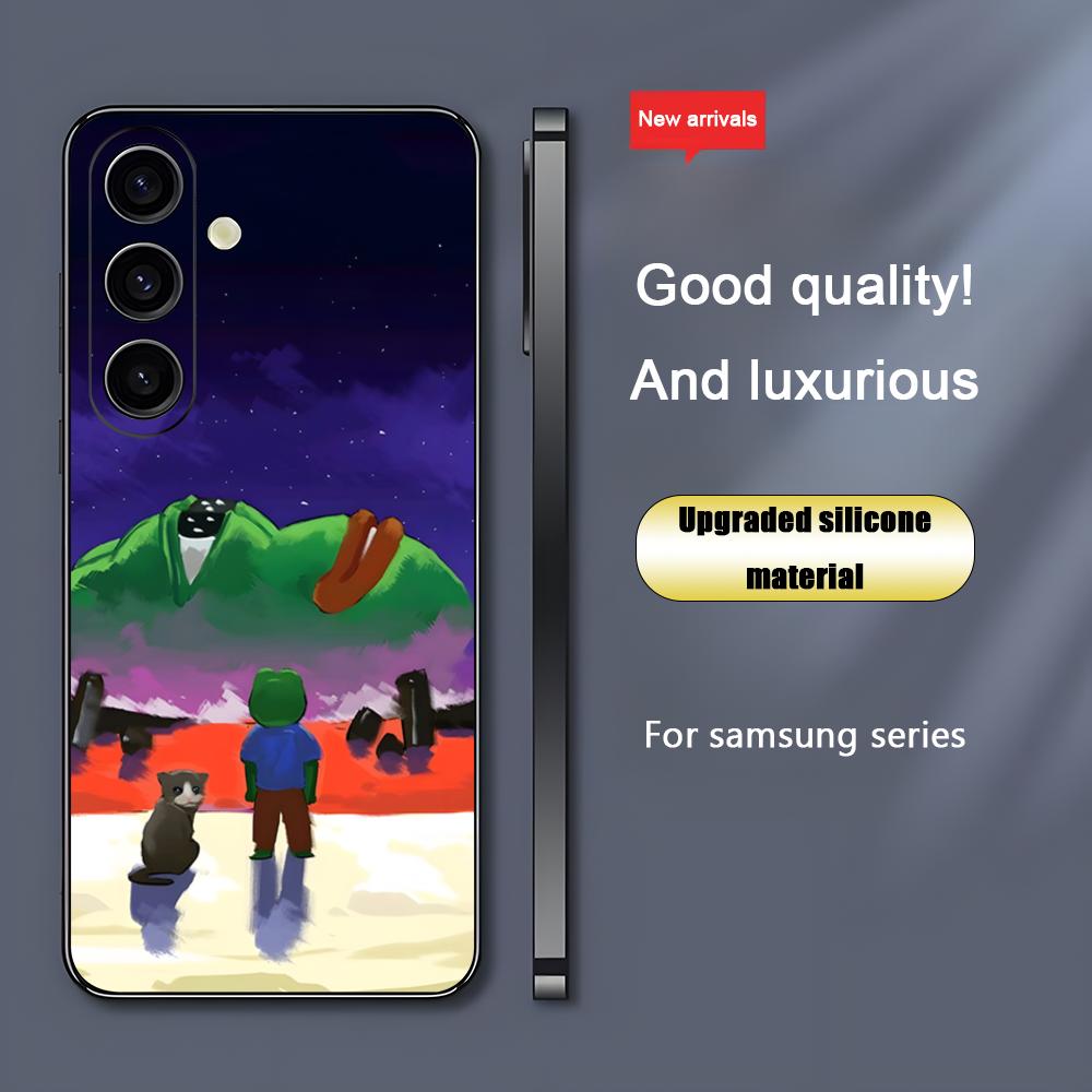 حزين بيبي الضفدع رسم حافظة هات - مراجعة Phone Cases Samsung S25 وسعره