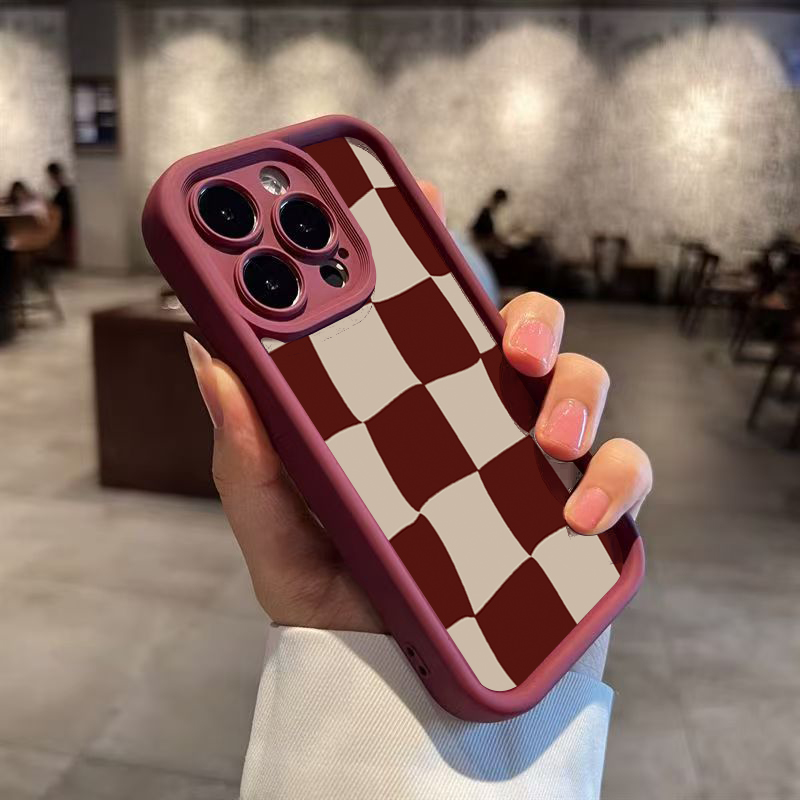 النبيذ الأحمر تشوه شبكة نمط جر - مراجعة Phone Cases Red وسعره