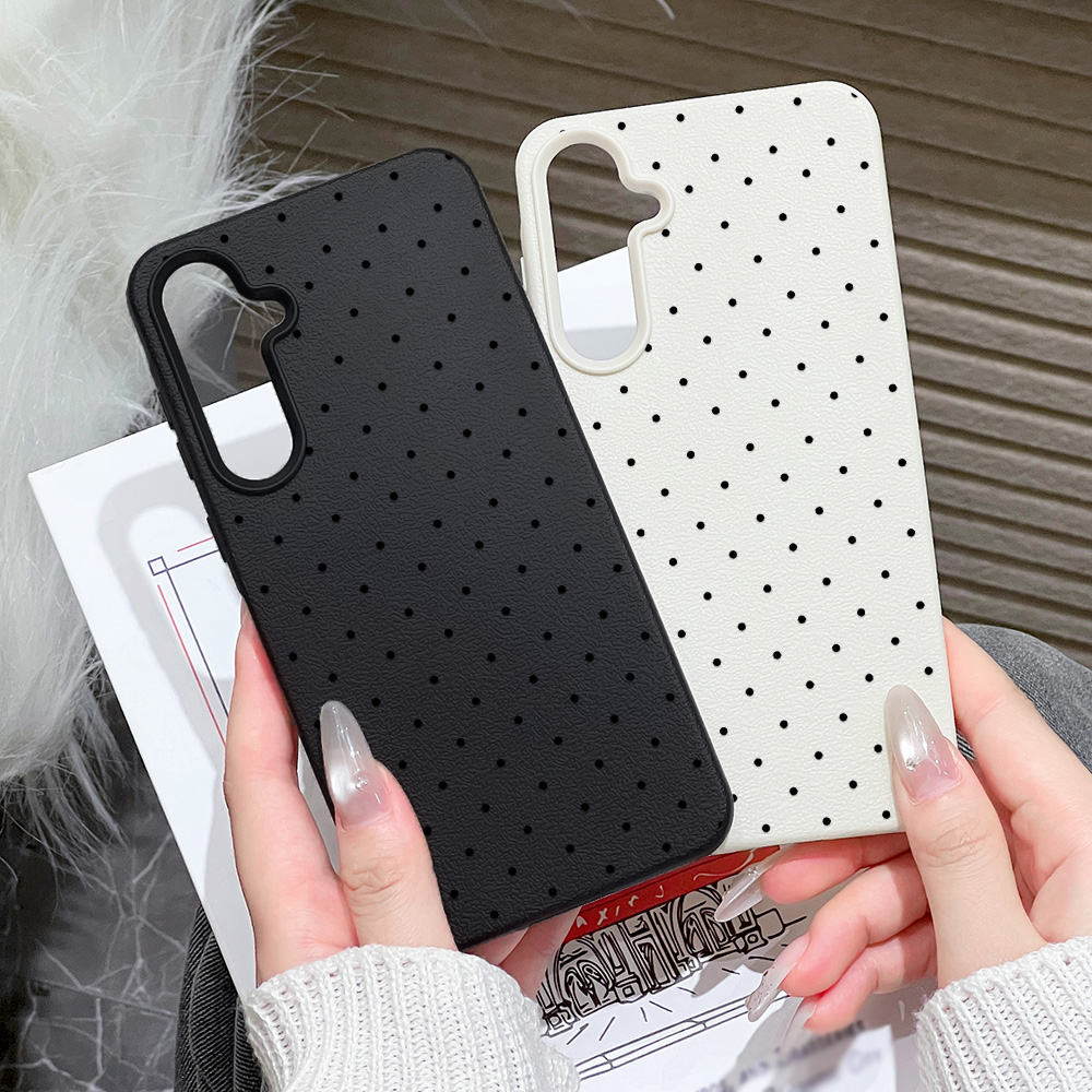 جراب هاتف سيليكون بنقاط البولك - مراجعة Phone Cases Samsung S25 وسعره