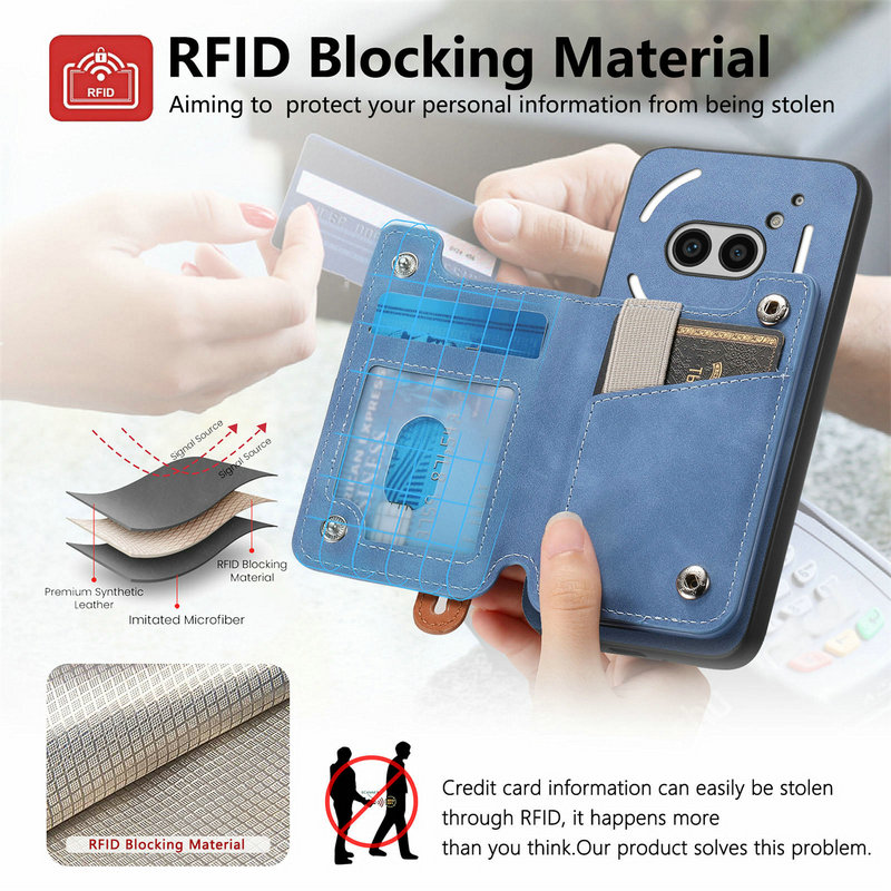 غطاء خلفي مغناطيسي قابل للفصل  - مراجعة Phone Cases With Wallet On Back وسعره