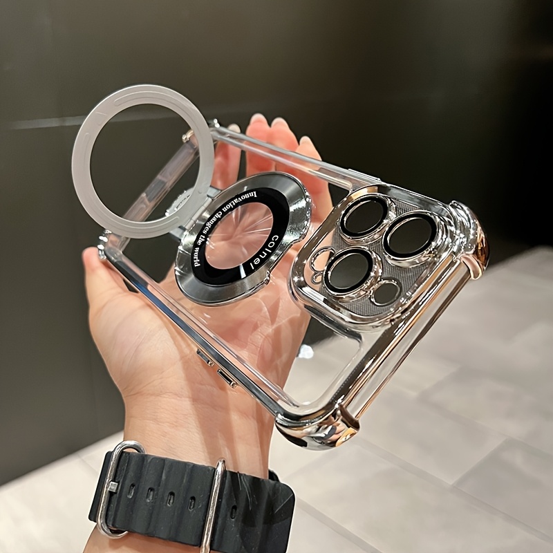 غطاء هاتف فاخر مطلي لآيفون 17  - مراجعة Ring Stand Case وسعره