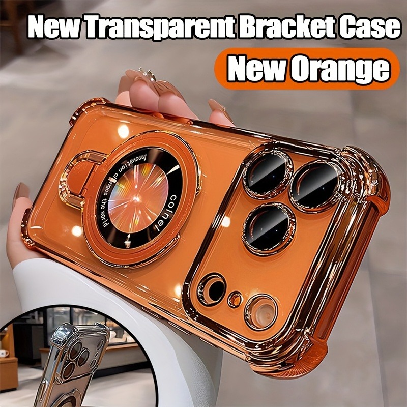 غطاء هاتف فاخر مطلي لآيفون 17  - مراجعة Ring Stand Case وسعره