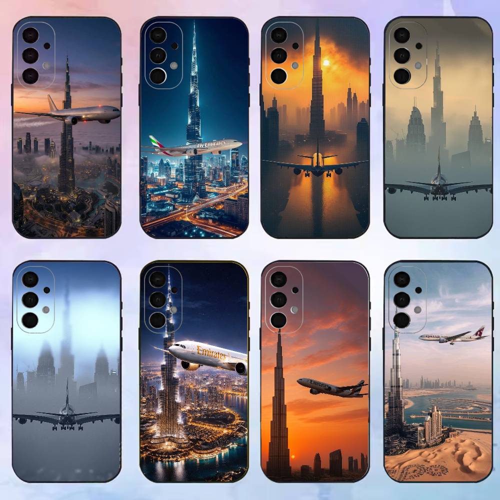 جراب هاتف بتصميم طائرة برج خلي - مراجعة Phone Cases Dubai وسعره