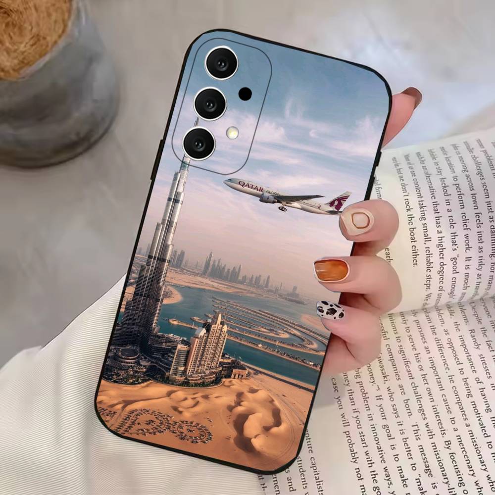 جراب هاتف بتصميم طائرة برج خلي - مراجعة Phone Cases Dubai وسعره