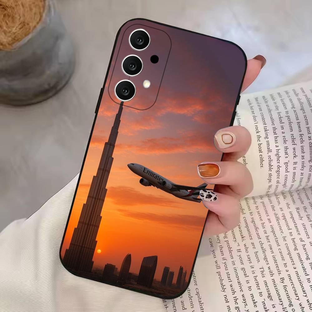جراب هاتف بتصميم طائرة برج خلي - مراجعة Phone Cases Dubai وسعره