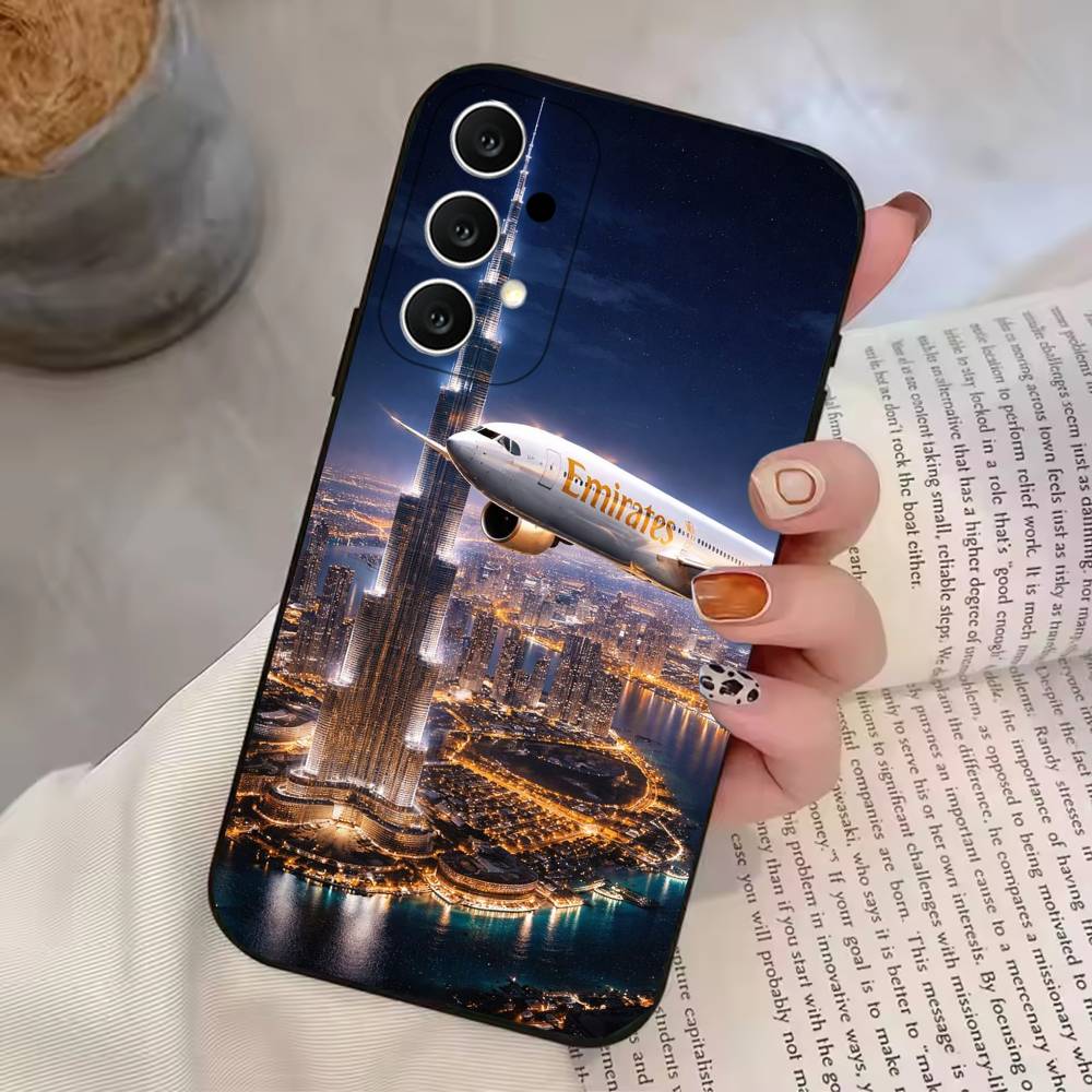 جراب هاتف بتصميم طائرة برج خلي - مراجعة Phone Cases Dubai وسعره