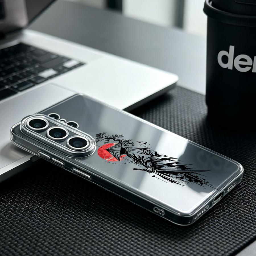 غطاء هاتف بطباعة الساموراي مع  - مراجعة Phone Cases Red وسعره