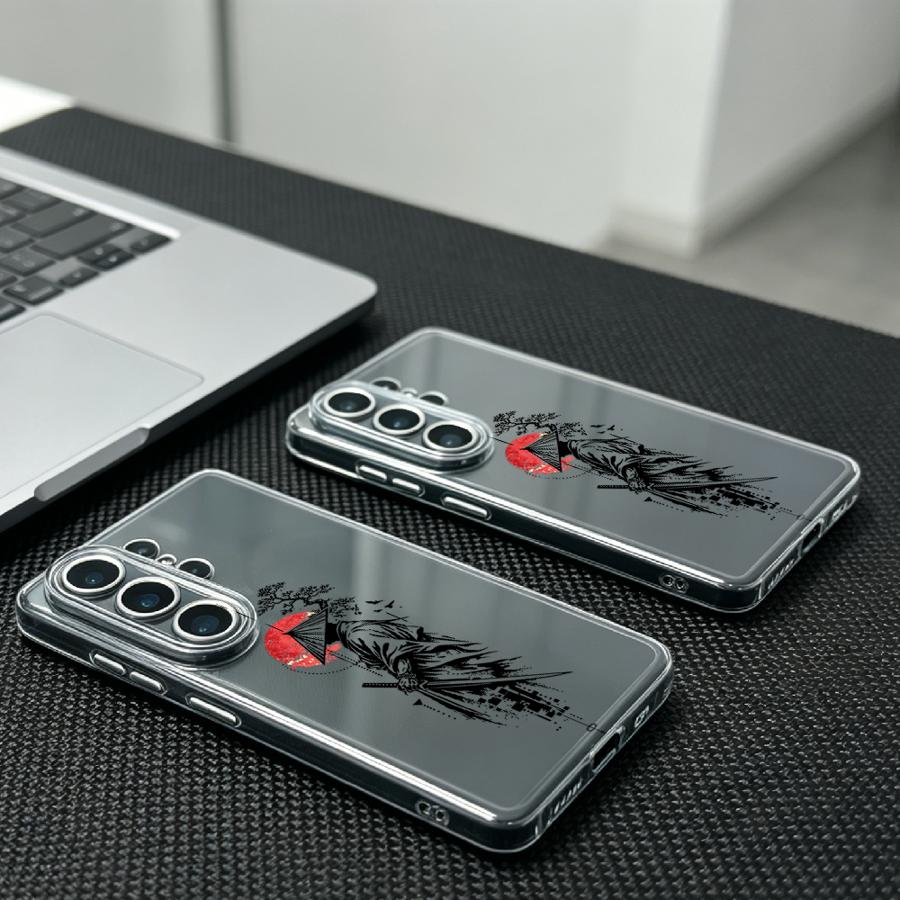 غطاء هاتف بطباعة الساموراي مع  - مراجعة Phone Cases Red وسعره