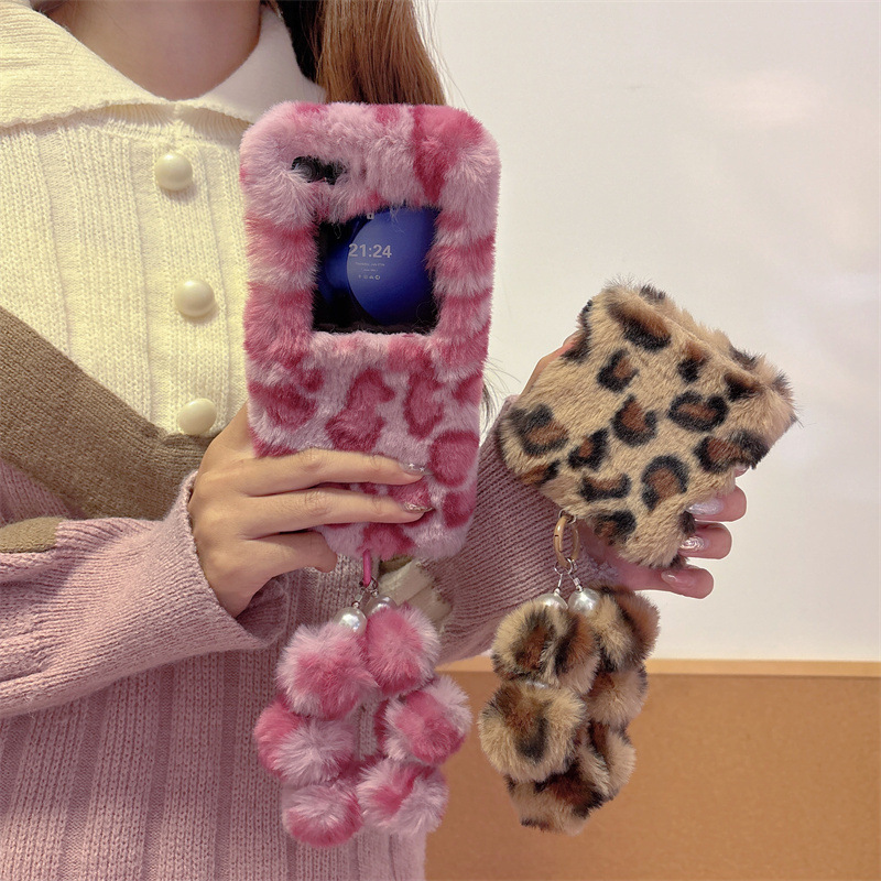موضة ليوبارد طباعة رقيق أفخم ش - مراجعة Phone Cases Z Flip 7 وسعره