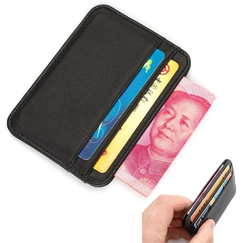 حامل بطاقات الزيارة من الجلد ا - مراجعة Card Holder Slim Case وسعره