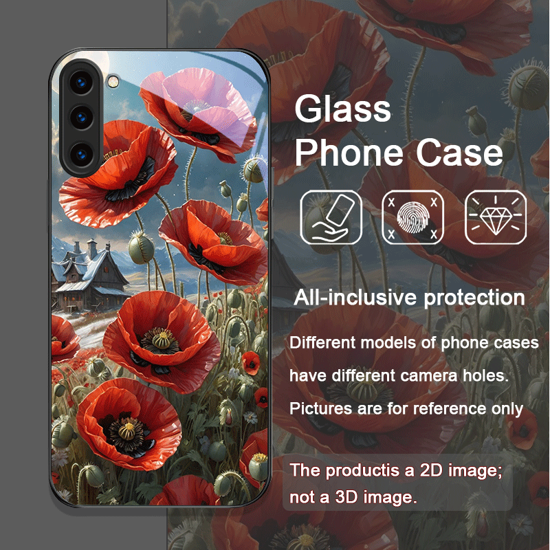غطاء هاتف من الزجاج المقوى بطب - مراجعة Phone Cases Red وسعره
