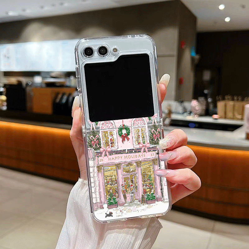 المبنى الريفية مشهد الثلوج عيد - مراجعة Phone Cases Z Fold 7 وسعره
