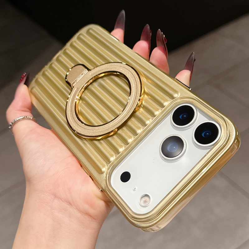 جراب هاتف فاخر مخطط بحلقة مغنا - مراجعة Ring Stand Case وسعره
