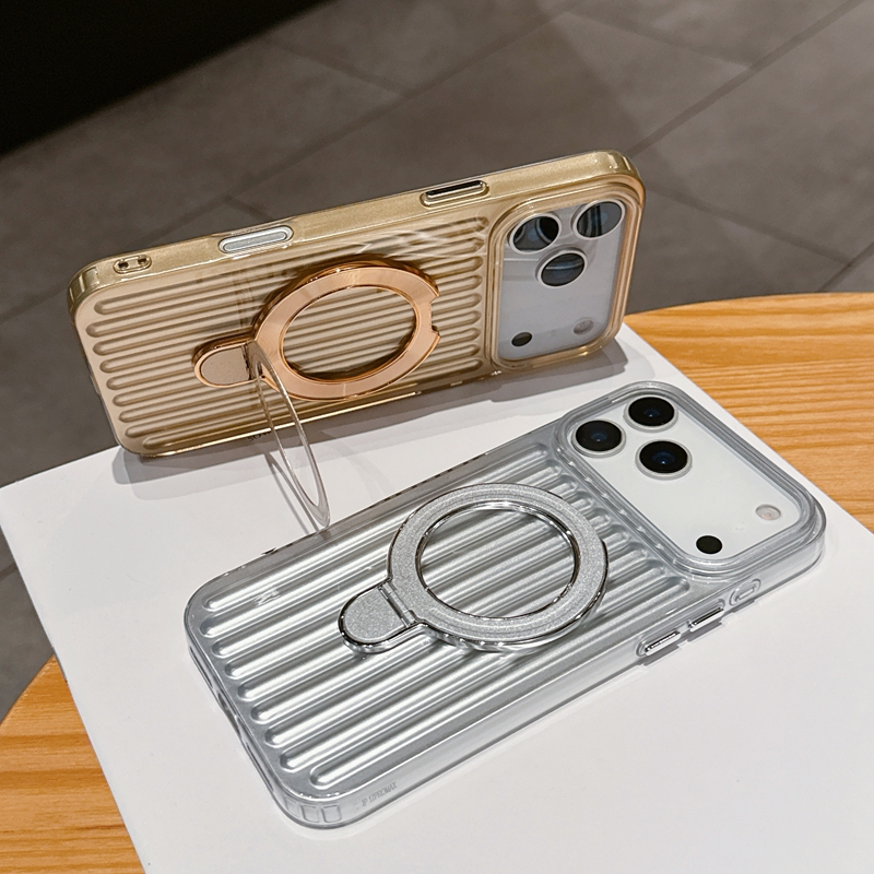جراب هاتف فاخر مخطط بحلقة مغنا - مراجعة Ring Stand Case وسعره