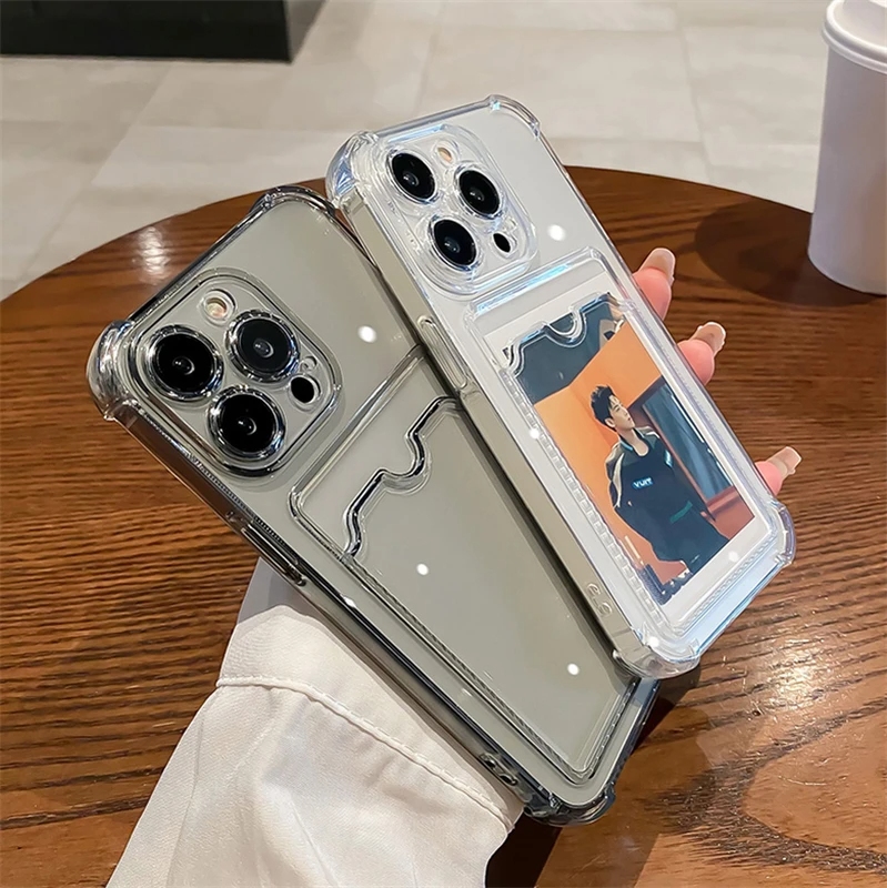 شفافة فتحة للبطاقات حقيبة حامل - مراجعة Phone Cases With Wallet On Back وسعره