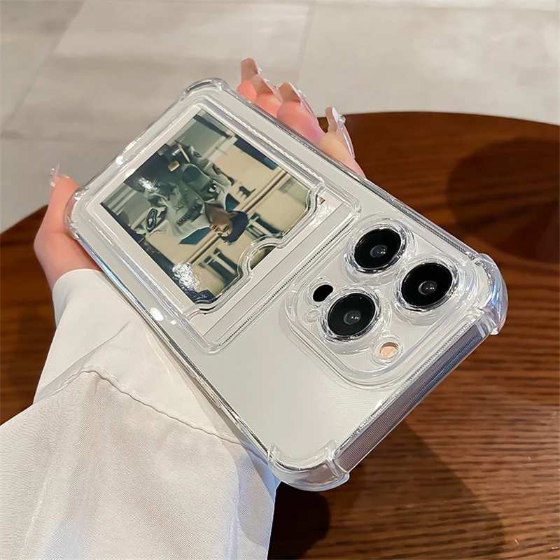 شفافة فتحة للبطاقات حقيبة حامل - مراجعة Phone Cases With Wallet On Back وسعره