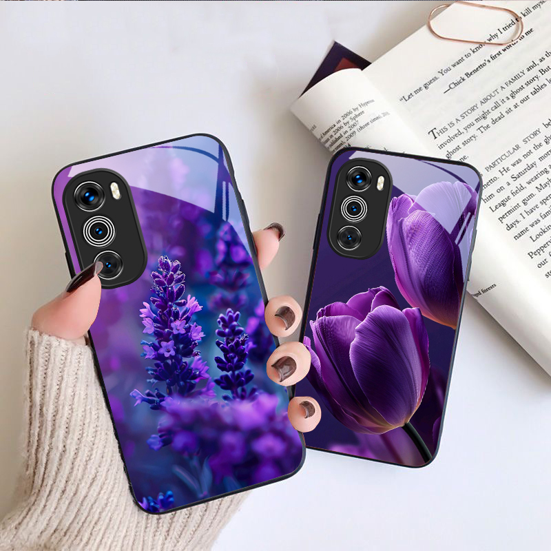 نمط التوليب الأرجواني لموتورول - مراجعة Phone Cases Moto G وسعره