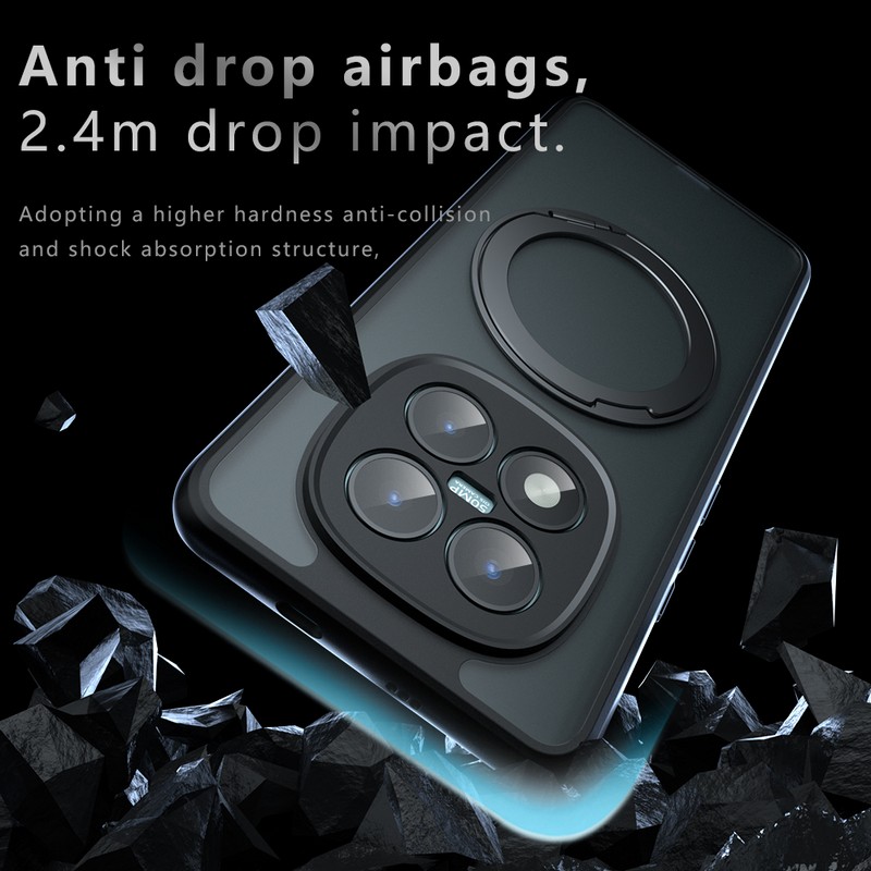 360 °   حافظة مغناطيسية دوارة  - مراجعة Ring Stand Case وسعره
