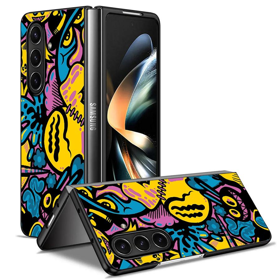 حافظة بتصميم جرافيتي كرتونية ل - مراجعة Phone Cases Z Fold 7 وسعره