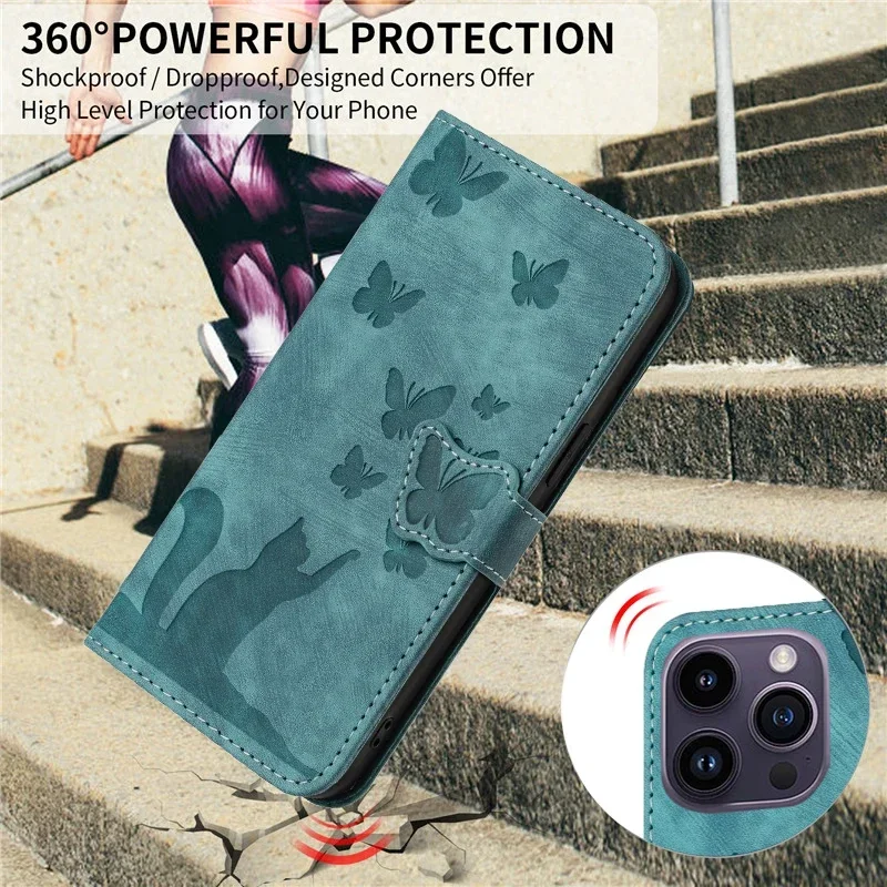 ثلاثية الأبعاد القط المحفظة فل - مراجعة Phone Cases With Wallet On Back وسعره