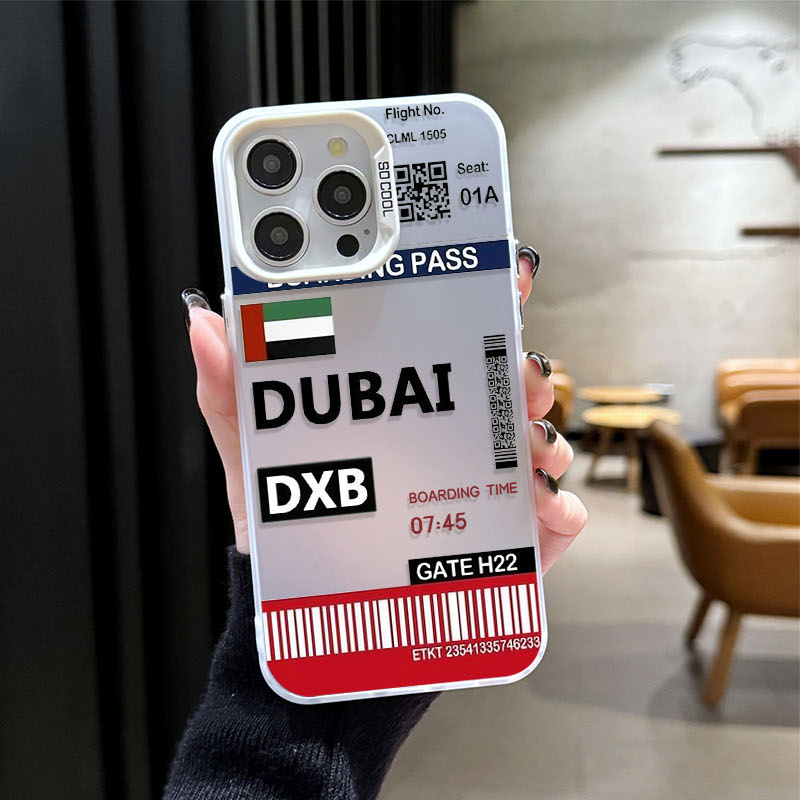 غطاء هاتف بتصميم تذكرة صعود ال - مراجعة Phone Cases Dubai وسعره